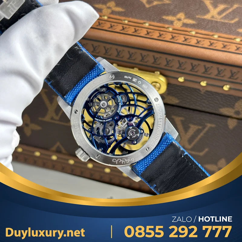 Đồng Hồ Audemars Piguet Code 11.59 Ref.26600 Tourbillon Openworked• Size 41Mm• Độ Dày 14Mm• Máy Tourbillon Lên Cót Tay Cao Cấp• App Factory