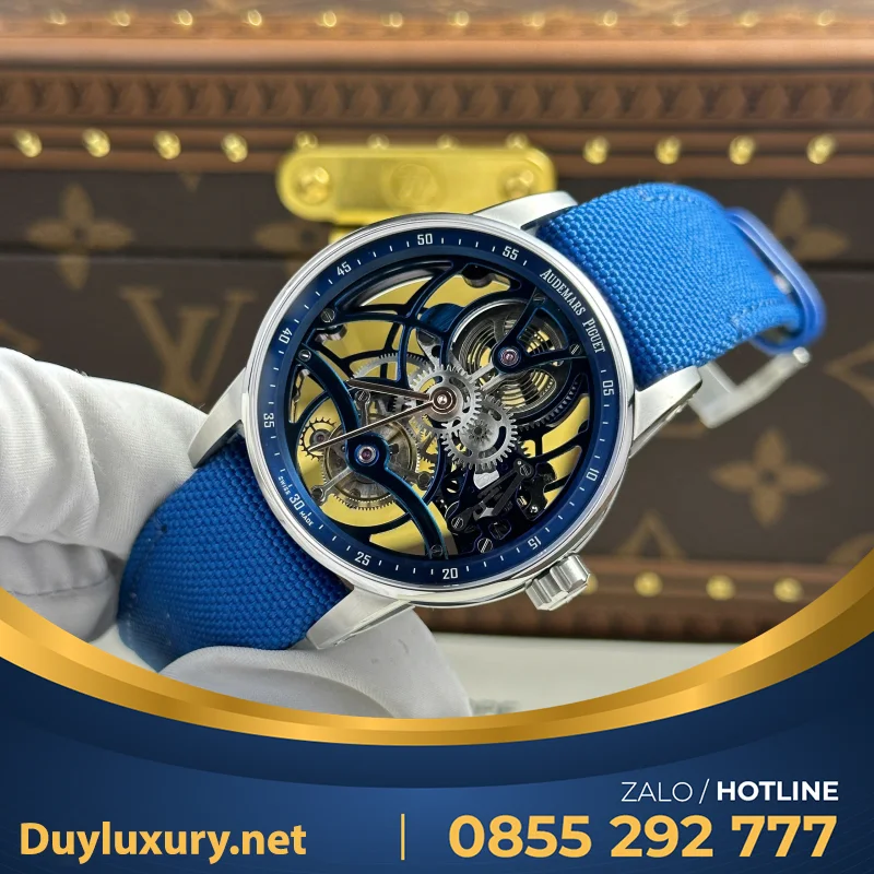 Đồng Hồ Audemars Piguet Code 11.59 Ref.26600 Tourbillon Openworked• Size 41Mm• Độ Dày 14Mm• Máy Tourbillon Lên Cót Tay Cao Cấp• App Factory