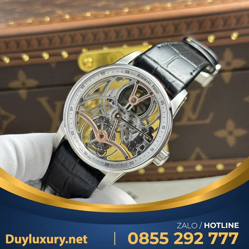 Đồng Hồ Audemars Piguet Code 11.59 Ref.26600 Tourbillon Openworked• Size 41Mm• Độ Dày 14Mm• Máy Tourbillon Lên Cót Tay Cao Cấp• App Factory