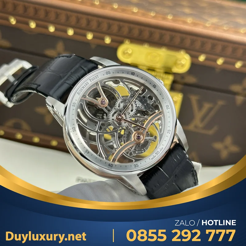 Đồng Hồ Audemars Piguet Code 11.59 Ref.26600 Tourbillon Openworked• Size 41Mm• Độ Dày 14Mm• Máy Tourbillon Lên Cót Tay Cao Cấp• App Factory