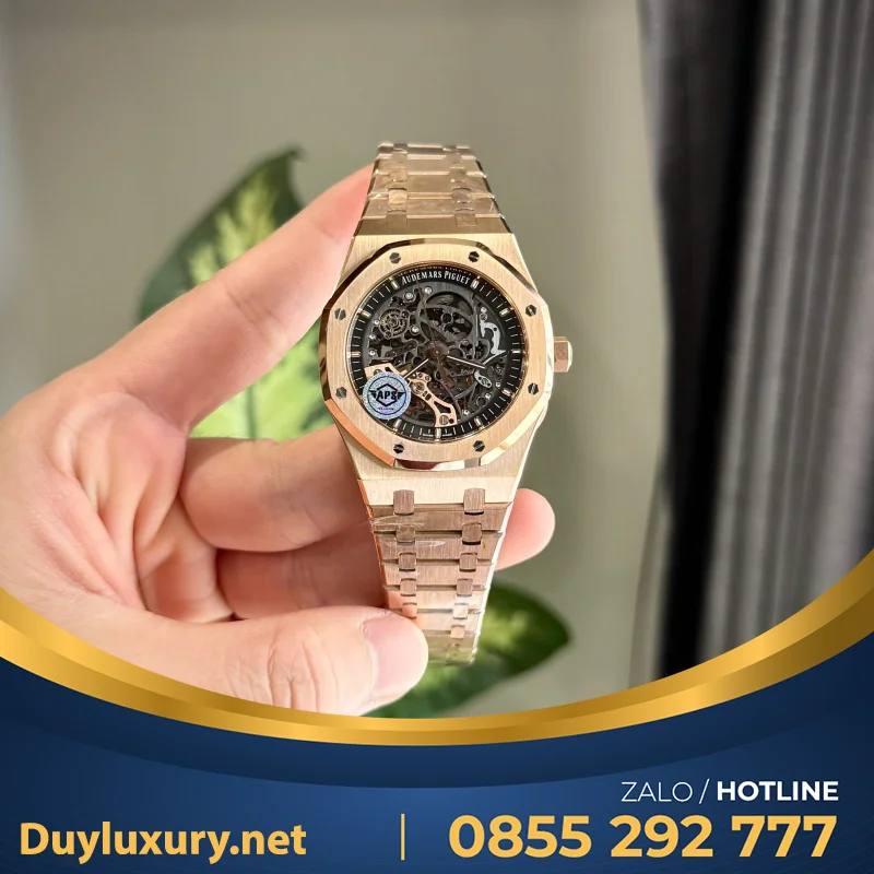 Bộ Sưu Tập Đồng Hồ Audemars Piguet Royal Oak Jumbo Extra-Thin 15202ST Replica 39mm