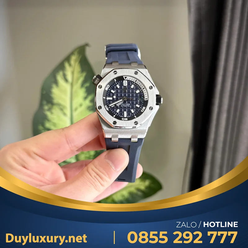 Bộ Sưu Tập Đồng Hồ Audemars Piguet Royal Oak Offshore Viền Cao Su Replica Cao Cấp 43mm