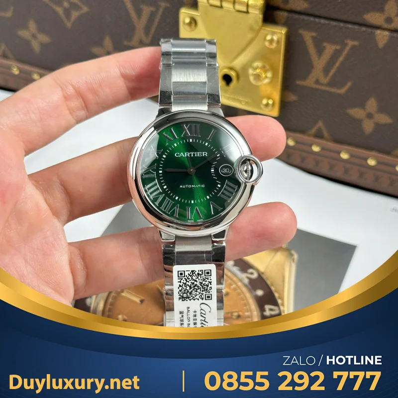 Đồng Hồ Cartier Phiên Bản Ballon Size 40Mm Phù Hợp Với Số Đông Cổ Tay Của Anh Em Vừa Mới Ra Mắt Của Nhà Máy Af