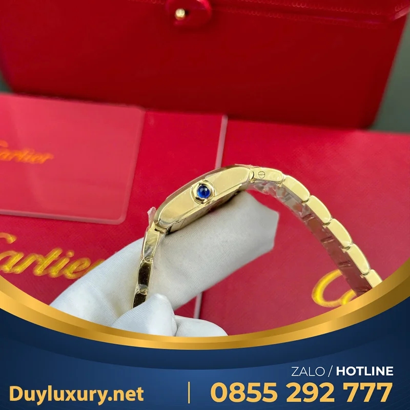 Đồng Hồ Cartier Tank Francaise Ladies Small Model— Size 21.2Mm X 25.7Mm— Máy Pin Quartz Ronda Thuỵ Sỹ— M1 Factory