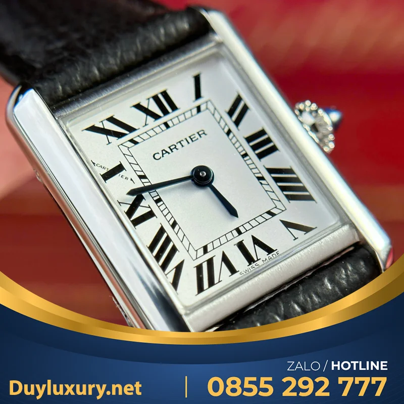 Đồng Hồ Cartier Tank Must Small Size— Size 22 X 29.5Mm