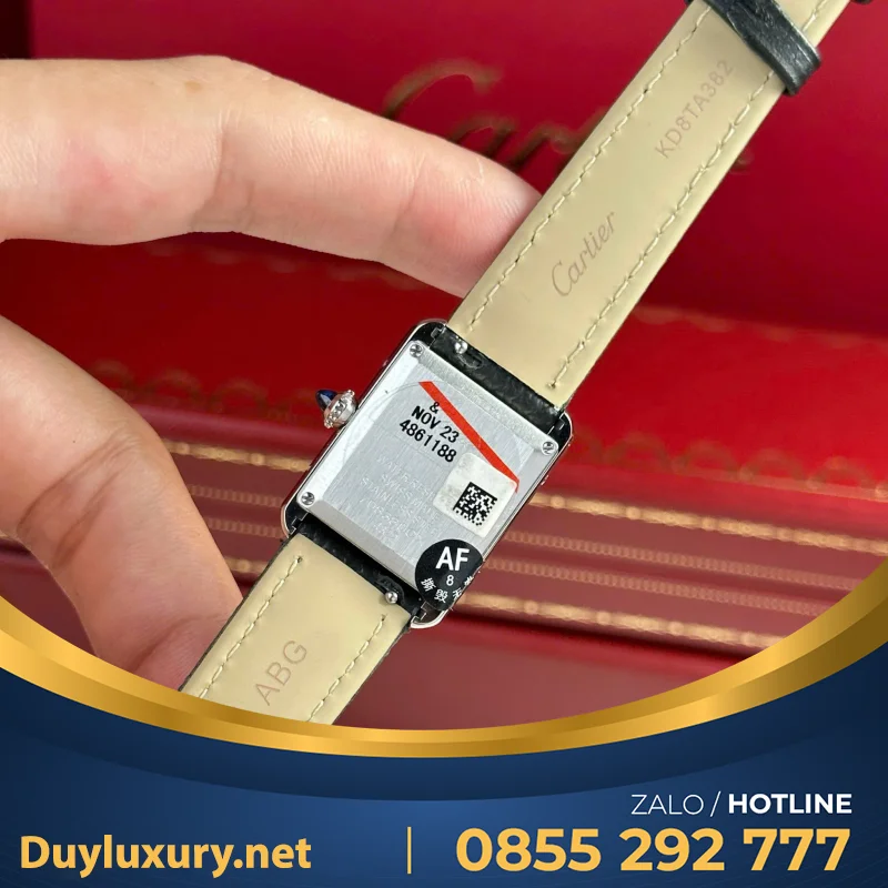 Đồng Hồ Cartier Tank Must Small Size— Size 22 X 29.5Mm