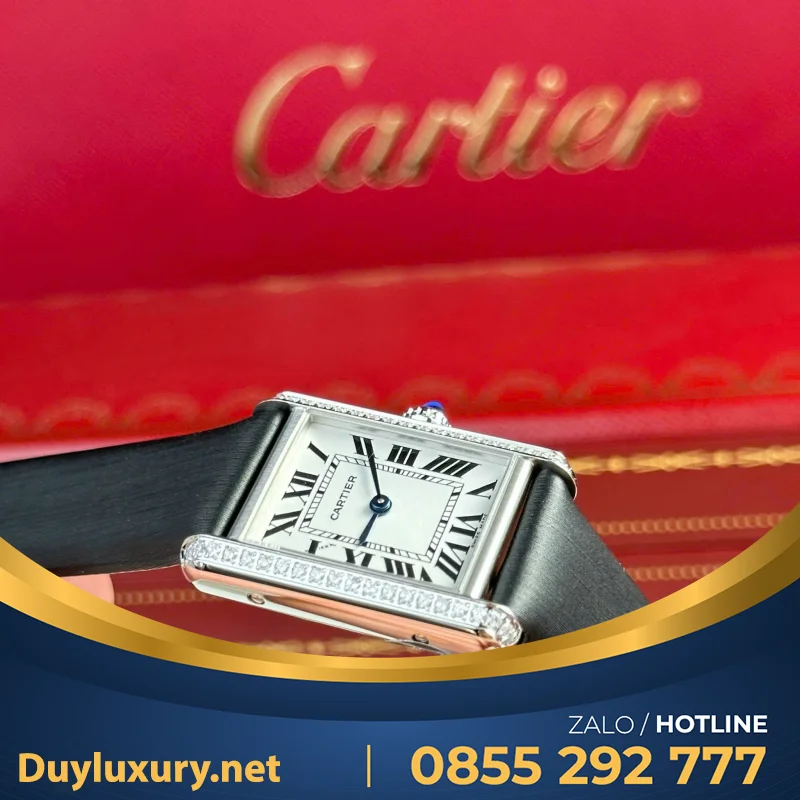 Đồng Hồ Cartier Tank Must Small Size— Size 22 X 29.5Mm