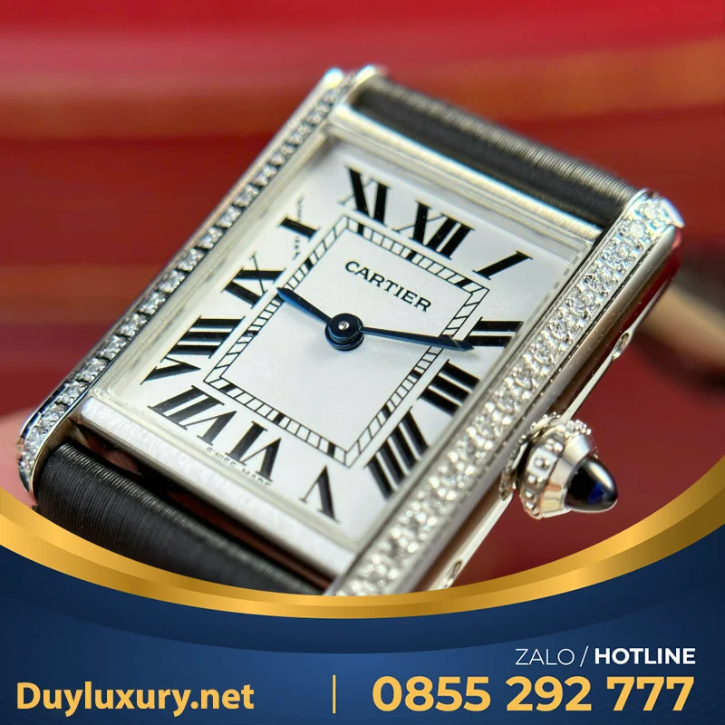 Đồng Hồ Cartier Tank Must Small Size— Size 22 X 29.5Mm