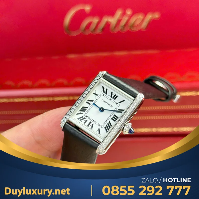 Đồng Hồ Cartier Tank Must Small Size— Size 22 X 29.5Mm