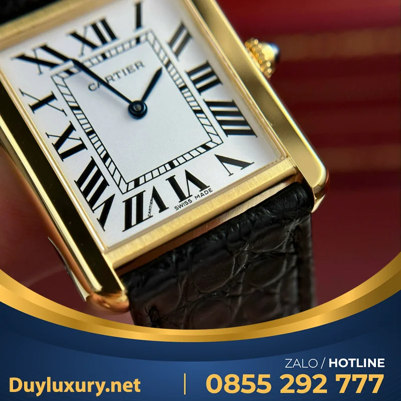 Đồng Hồ Cartier Tank Solo Large Model— Size 27.5Mm X 35Mm