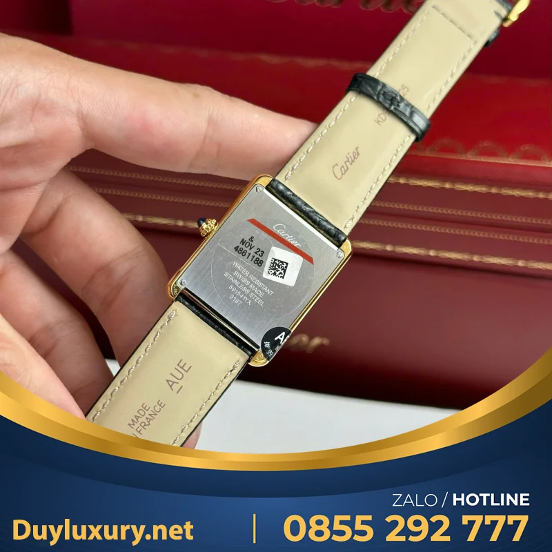 Đồng Hồ Cartier Tank Solo Large Model— Size 27.5Mm X 35Mm