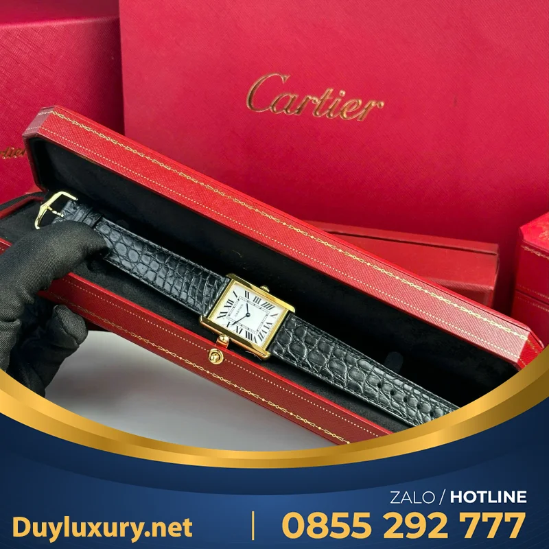 Đồng Hồ Cartier Tank Solo Large Model— Size 27.5Mm X 35Mm