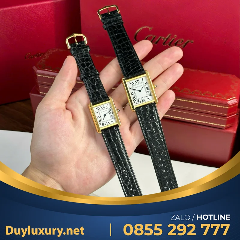 Đồng Hồ Cartier Tank Solo Large Model— Size 27.5Mm X 35Mm