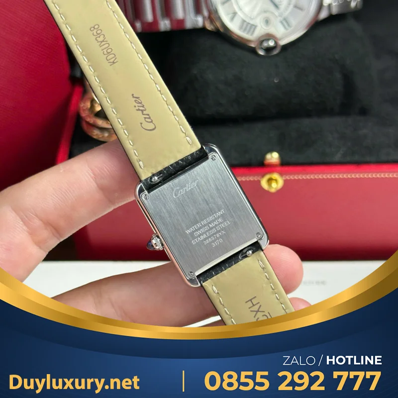 Đồng Hồ Cartier Tank Solo Small Model— Size 25Mm X 31Mm