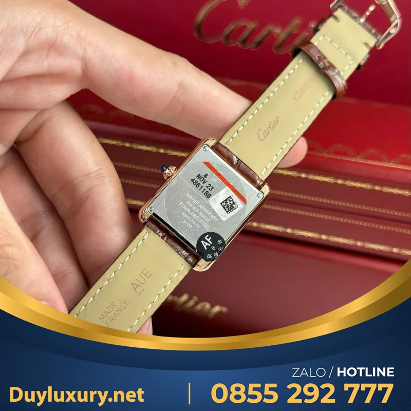 Đồng Hồ Cartier Tank Solo Small Model— Size 25Mm X 31Mm