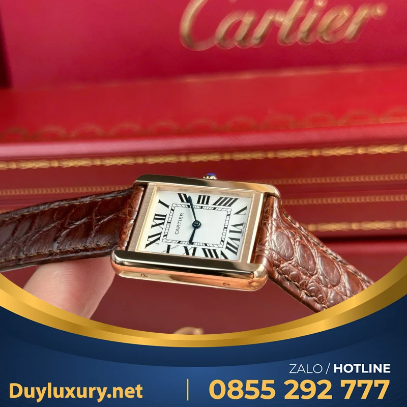 Đồng Hồ Cartier Tank Solo Small Model— Size 25Mm X 31Mm