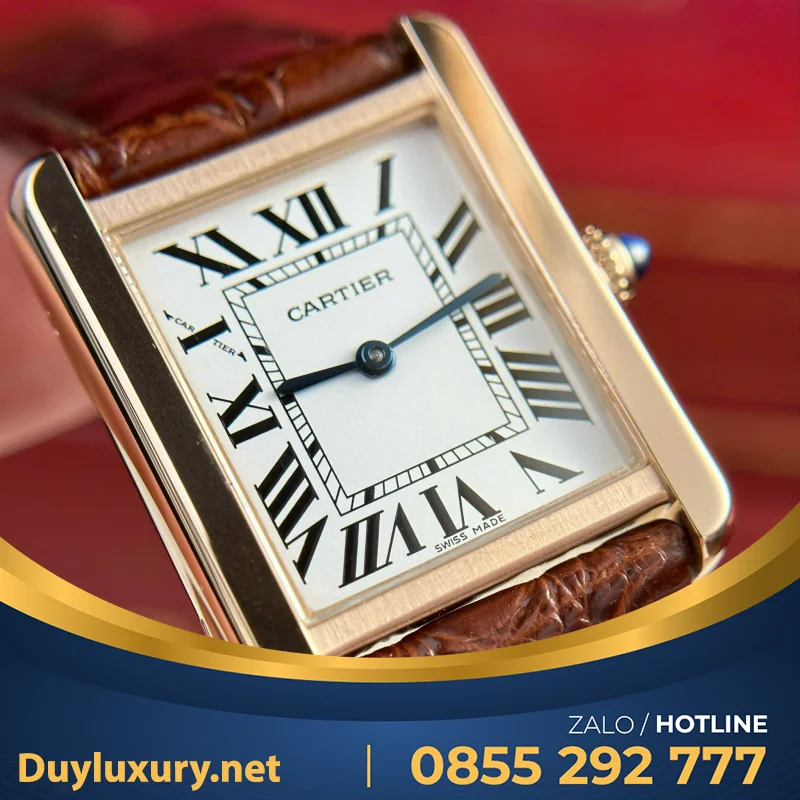 Đồng Hồ Cartier Tank Solo Small Model— Size 25Mm X 31Mm