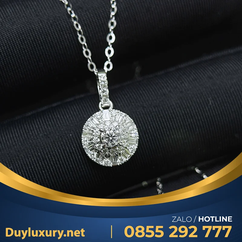 Combo Dây Chuyền - Bông Tai Hoa Mẫu 3