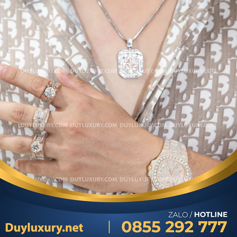 Combo Mix Nhẫn + Đồng Hồ + Dây Chuyền Hot