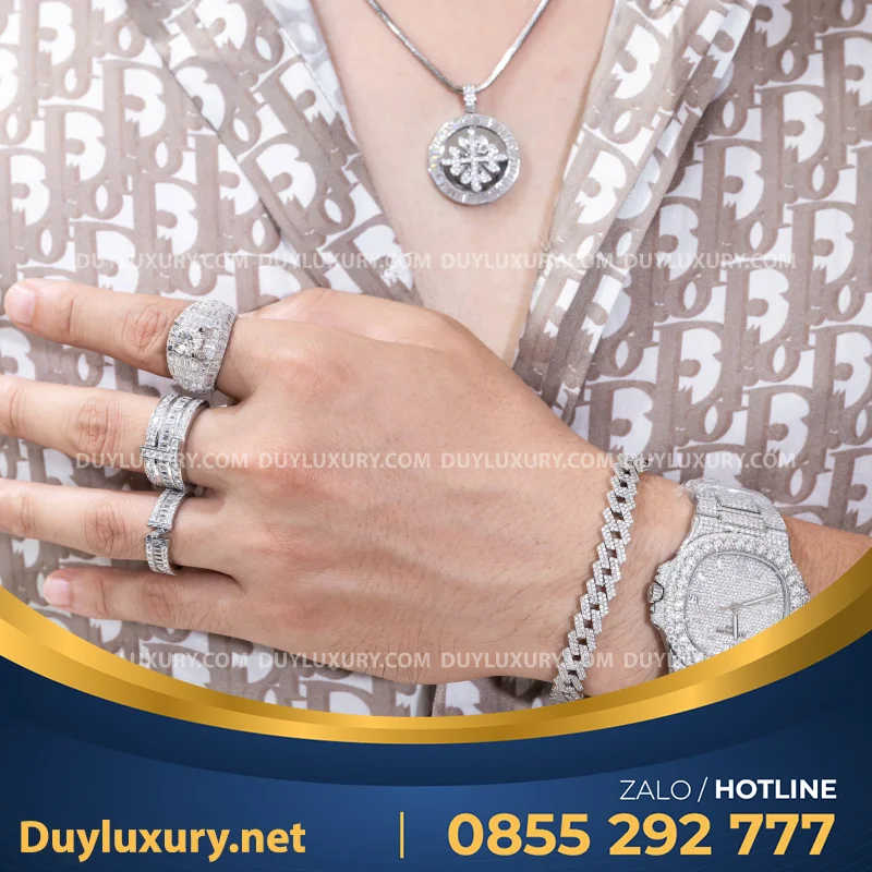 Combo Mix Nhẫn + Đồng Hồ + Dây Chuyền Hot