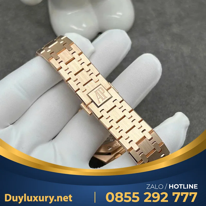 Đồng Hồ Audemars Piguet 154510 Chết Tác Vàng Hồng 18k Kim Cương Thiên Nhiên 37mm