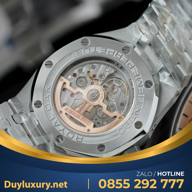 Đồng Hồ Audemars Piguet 26574 Replica Cao Cấp Mặt Cá Hồi Dây Kim Loại 41mm