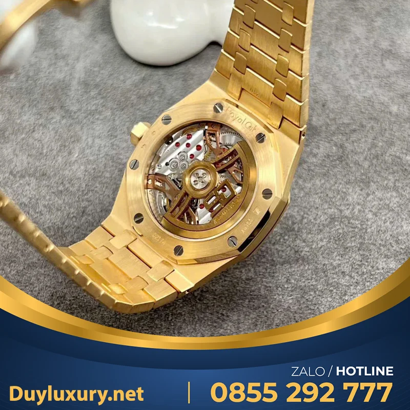 Đồng Hồ Audemars Piguet Jumbo Extra Thin 16202 Chế Tác Vàng 18k 39mm