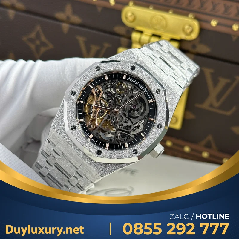 Đồng Hồ Audemars Piguet Royal Oak 15407 Skeleton Dial• Size 41Mm