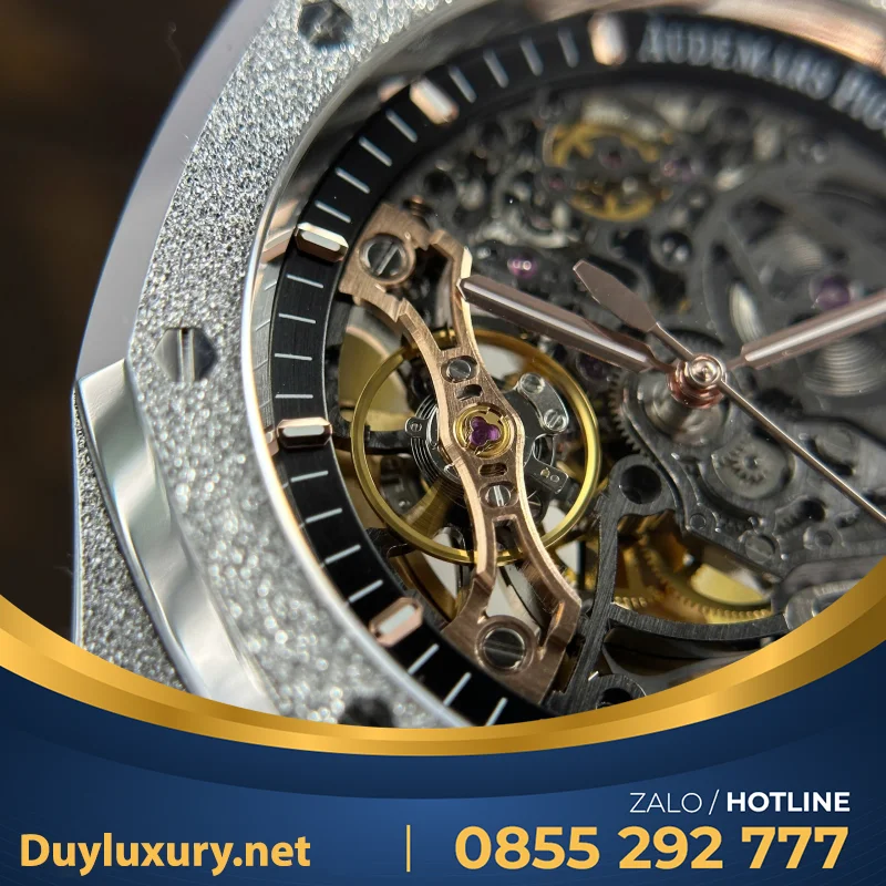 Đồng Hồ Audemars Piguet Royal Oak 15407 Skeleton Dial• Size 41Mm