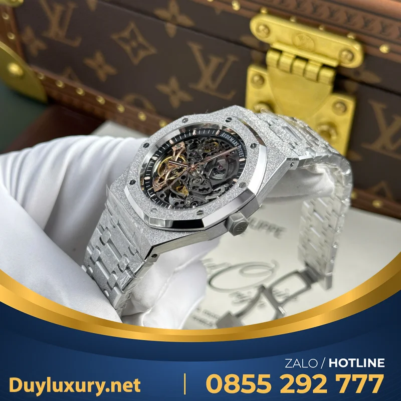 Đồng Hồ Audemars Piguet Royal Oak 15407 Skeleton Dial• Size 41Mm