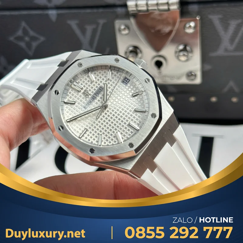 Đồng Hồ Audemars Piguet Royal Oak 15500ST Mặt Trắng APS Factory 41mm