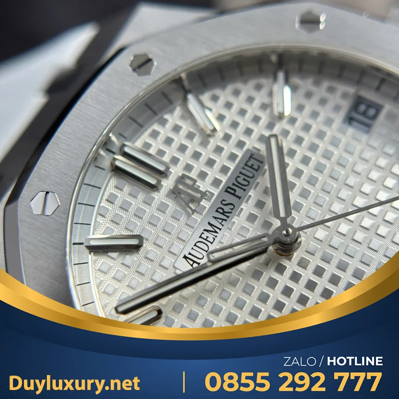 Đồng Hồ Audemars Piguet Royal Oak 15500ST Mặt Trắng APS Factory 41mm