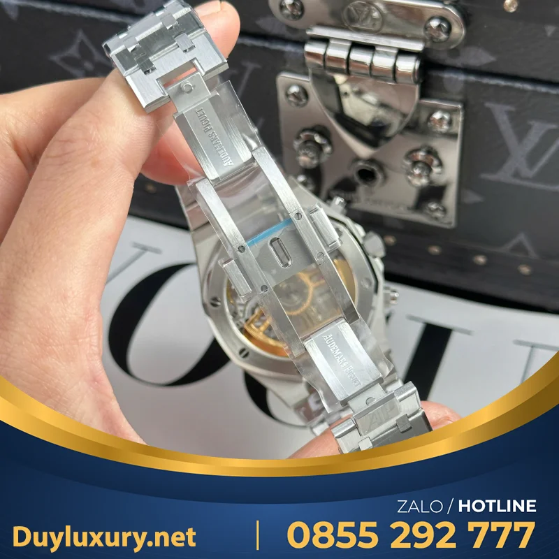 Đồng Hồ Audemars Piguet Royal Oak 26240 Replica 11 Màu Trắng Hồng Mặt Trắng APS 41mm