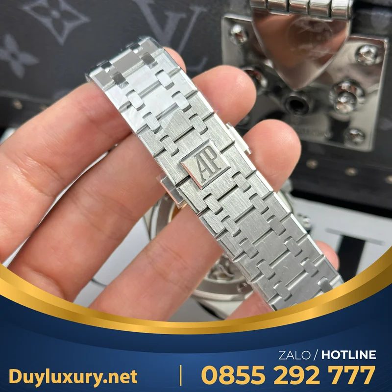 Đồng Hồ Audemars Piguet Royal Oak 26240 Replica 11 Màu Trắng Hồng Mặt Trắng APS 41mm