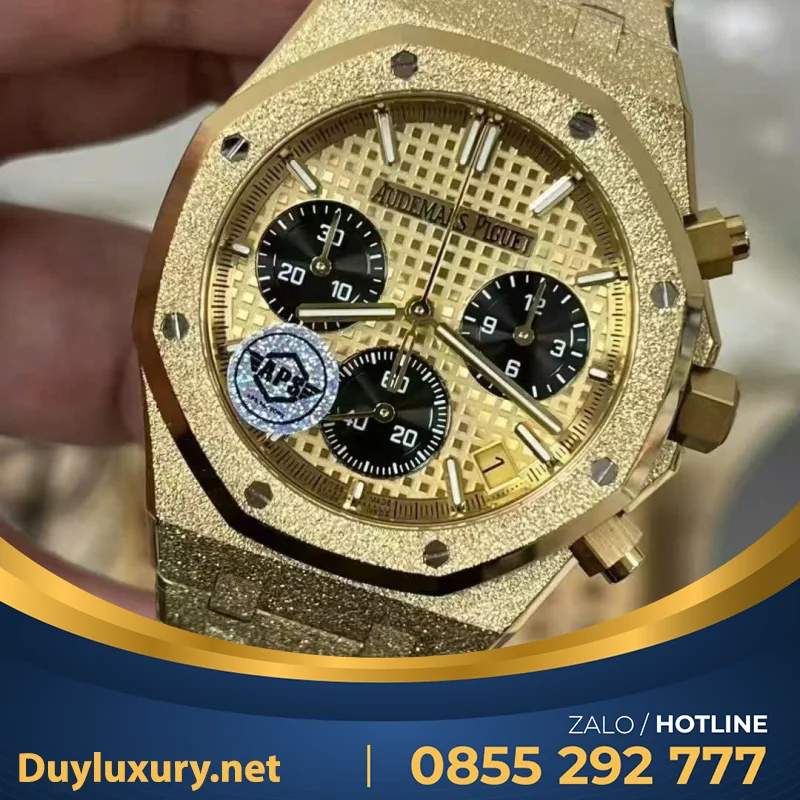 Đồng Hồ Audemars Piguet Royal Oak 26240 Replica 11 Màu Vàng Mặt Vàng APS 41mm