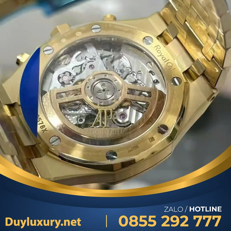Đồng Hồ Audemars Piguet Royal Oak 26240 Replica 11 Màu Vàng Mặt Vàng APS 41mm