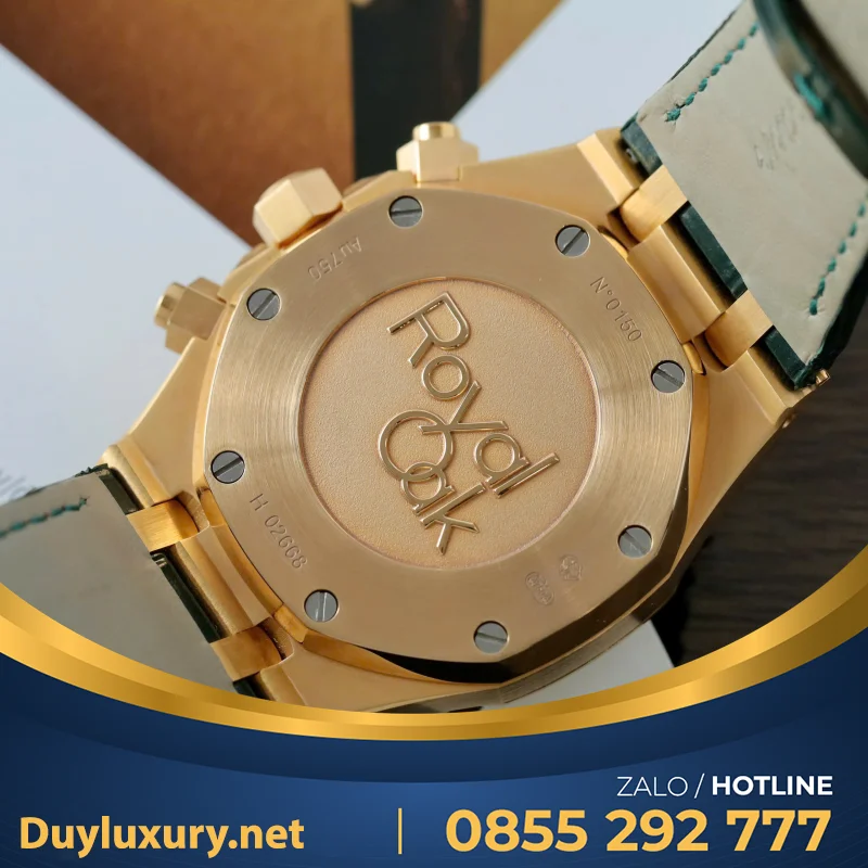 Đồng Hồ Audemars Piguet Royal Oak 26240OR Màu Xanh Lá Cây Chế Tác Bọc Vàng Thật 41mm