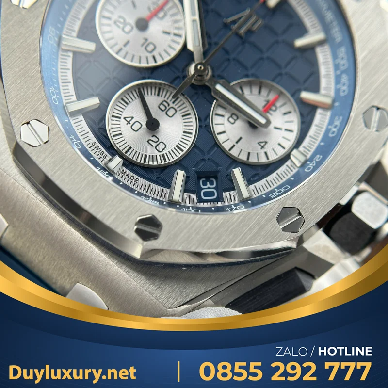 Đồng Hồ Audemars Piguet Royal Oak Offshore Chronograph 26420 Rep 1 1 Mặt Xám Nhà Máy App 43Mm