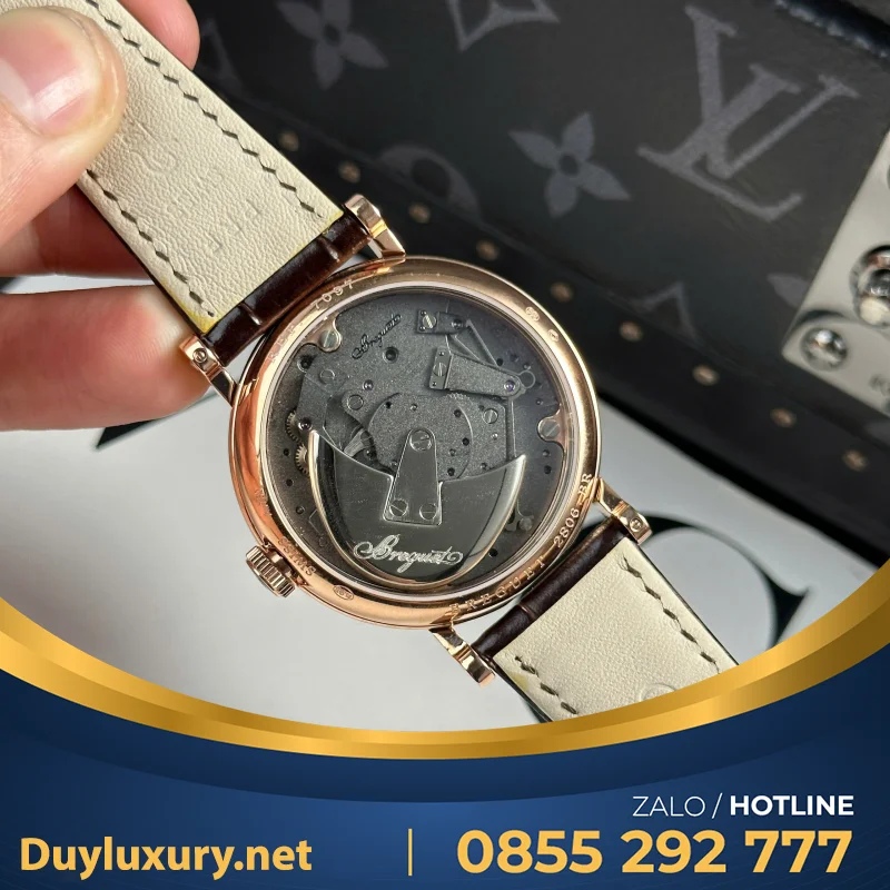 Đồng Hồ Breguet Tradition 7057 Replica Cao Cấp Dây Da Nâu Nhà Máy ZF 40mm