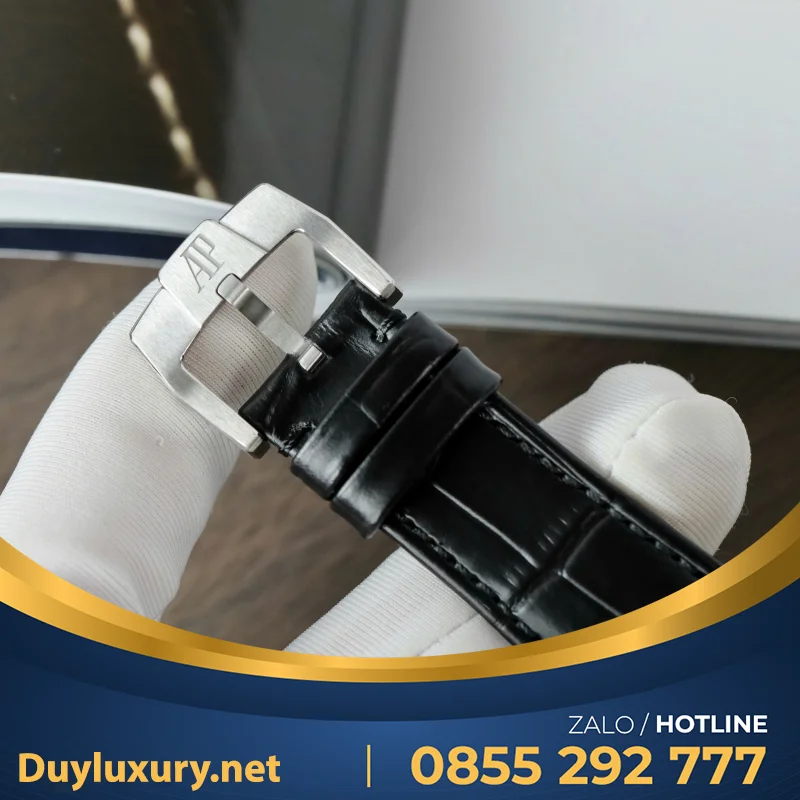Đồng Hồ Chế Tác Audemars Piguet Code 11.59 Selfwinding 15210OR Mặt Đen Nhà Máy APS 41mm