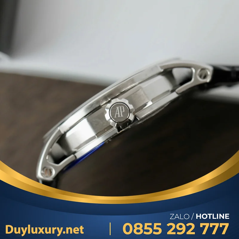 Đồng Hồ Chế Tác Audemars Piguet Code 11.59 Selfwinding 15210OR Mặt Đen Nhà Máy APS 41mm