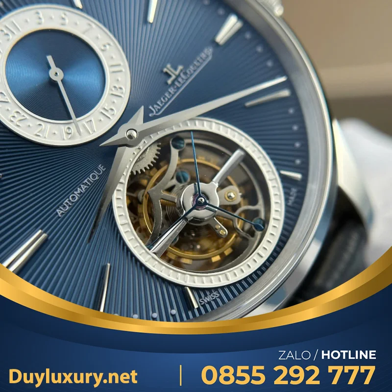 Đồng Hồ Chế Tác Jaeger Lecoultre Master Ultra Thin Tourbillon Nhà Máy APS 40mm