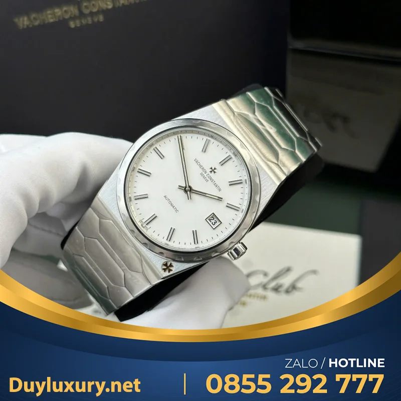 Đồng Hồ Chế Tác Vacheron Constantin Historiques 222 Mặt Trắng Nhà Máy 8F 37mm