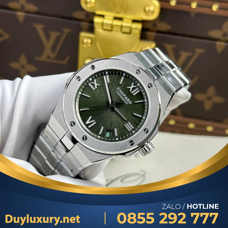 Đồng Hồ Chopard Alpine Eagle 298600 Replica 11 Mặt Xanh Nhà Máy Gh 41Mm