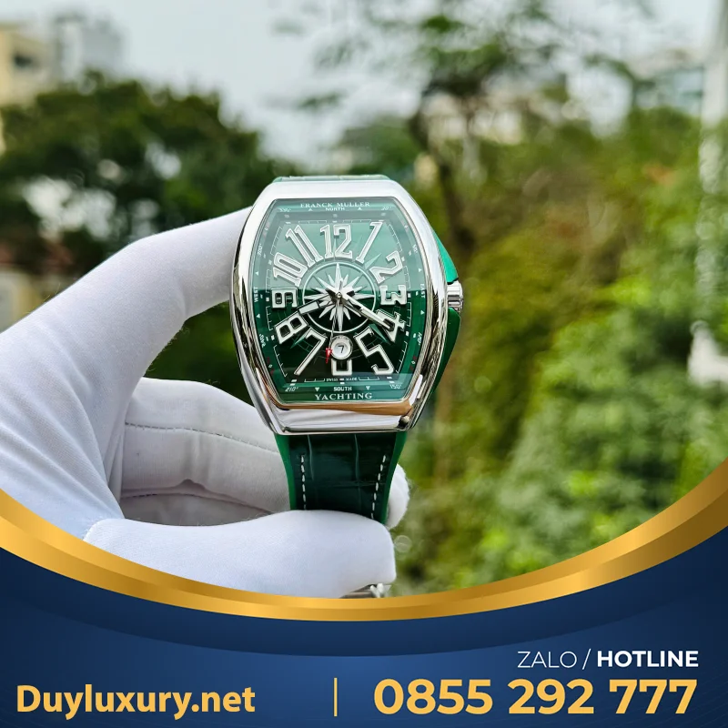 Đồng hồ Franck Muller nam máy cơ Vanguard Yachting V45 Super Fake Nhật
