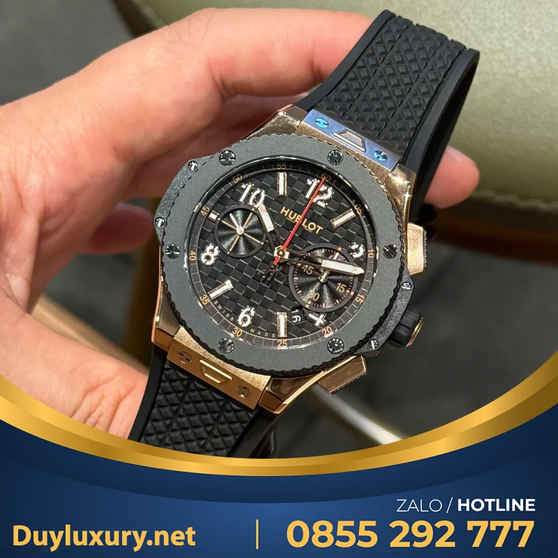 Đồng Hồ Hublot Big Bang 20Th Anniversary King Gold Ceramic Chế Tác Nhà Máy Bba 43Mm