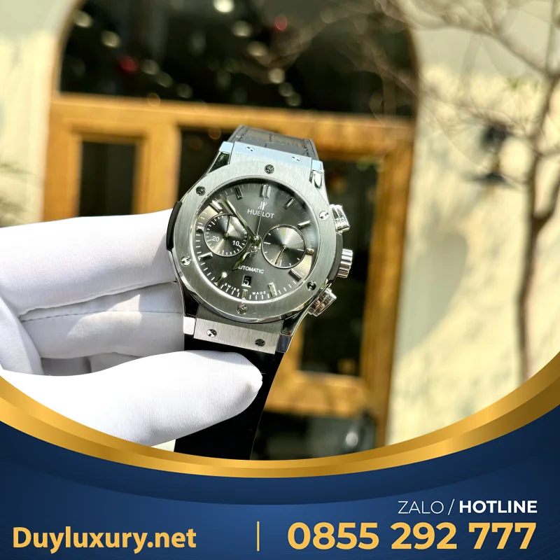 Đồng Hồ Hublot Big Bang Phiên Bản Mắt Cú Mặt Grey Replica 1:1 43mm
