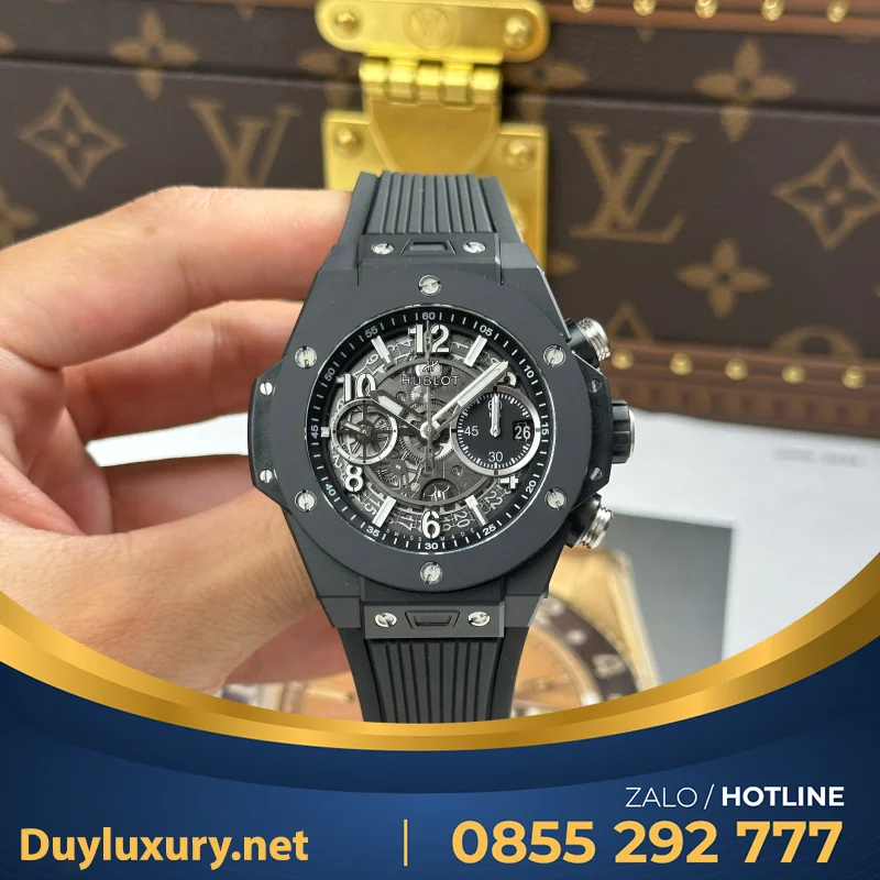 Đồng Hồ Hublot Big Bang Unico King Gold Chế Tác Nhà Máy Bbf 42Mm