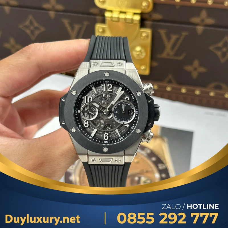 Đồng Hồ Hublot Big Bang Unico King Gold Chế Tác Nhà Máy Bbf 42Mm