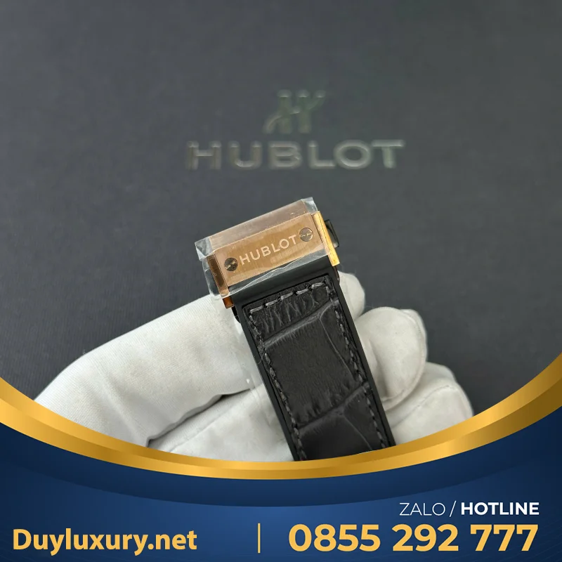 Đồng Hồ Hublot Classic Fusion King Gold Gray Replica 1:1 Nhà Máy JJF 38mm